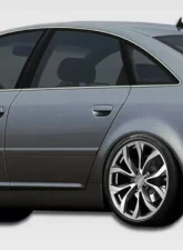 2002-2004 Audi A6 C5 Duraflex Type A Rear Lip Under Spoiler Air Dam - 1 Piece (S)                                     - 106499 - Image 2