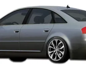 1998-2004 Audi A6 C5 Duraflex Type A Side Skirts Rocker Panels - 2 Piece (S)