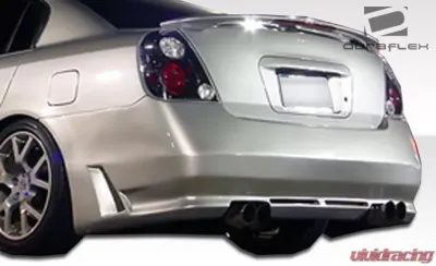 2002-2006 Nissan Altima Duraflex Cyber Rear Bumper Cover - 1 Piece - 104899