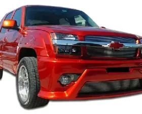 2002-2006 Chevrolet Avalanche (w/ cladding) Duraflex Platinum Front Bumper Cover - 1 Piece