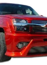 2002-2006 Chevrolet Avalanche (w/ cladding) Duraflex Platinum Front Bumper Cover - 1 Piece                                     - 103003 - Image 8