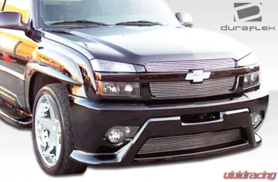 2002-2006 Chevrolet Avalanche (w/ cladding) Duraflex Platinum Front Bumper Cover - 1 Piece - 103003