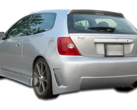 2002-2005 Honda Civic Si HB Duraflex B-2 Rear Bumper Cover - 1 Piece