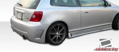 2002-2005 Honda Civic Si HB Duraflex B-2 Rear Bumper Cover - 1 Piece - 100348