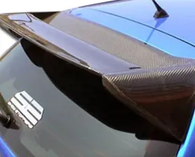 2002-2005 Honda Civic Si HB Carbon Creations Type M Roof Window Wing Spoiler - 1 Piece
