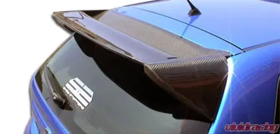 2002-2005 Honda Civic Si HB Carbon Creations Type M Roof Window Wing Spoiler - 1 Piece - 102920