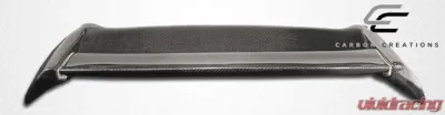 2002-2005 Honda Civic Si HB Carbon Creations Type M Roof Window Wing Spoiler - 1 Piece - 102920