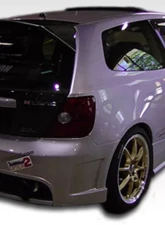 2002-2005 Honda Civic Si HB Duraflex JDM Buddy Rear Bumper Cover - 1 Piece                                     - 100444 - Image 4