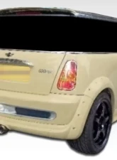 2002-2006 Mini Cooper / Cooper S R50 R53 2005-2008 Cooper convertible R52 Duraflex MS-R Fender Flares - 6 Piece                                     - 105423 - Image 2