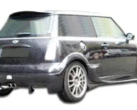 2002-2006 Mini Cooper / Cooper S R50 R53 2005-2008 Cooper convertible R52 Duraflex Vader Rear Bumper Cover - 1 Piece