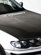 2002-2005 BMW 3 Series E46 4DR Carbon Creations OEM Look Hood - 1 Piece                                     - 106156 - Image 2
