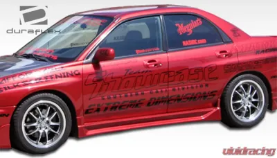 2002-2007 Subaru Impreza WRX STI Duraflex C-1 Side Skirts Rocker Panels - 2 Piece - 100395