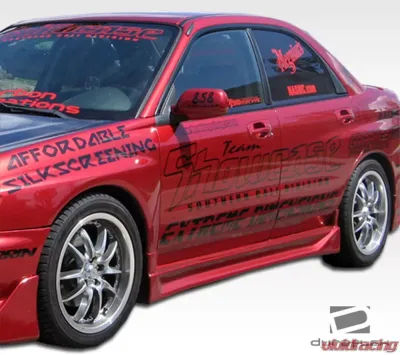 2002-2007 Subaru Impreza WRX STI Duraflex C-1 Side Skirts Rocker Panels - 2 Piece - 100395