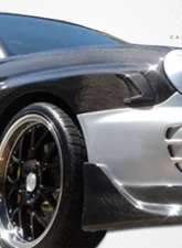 2002-2003 Subaru Impreza WRX STI Carbon Creations OEM Look Fenders - 2 Piece                                     - 102851 - Image 2