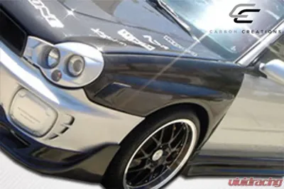 2002-2003 Subaru Impreza WRX STI Carbon Creations OEM Look Fenders - 2 Piece - 102851