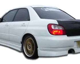 2002-2003 Subaru Impreza WRX STI 4DR Duraflex C-Speed Rear Lip Under Spoiler Air Dam - 1 Piece