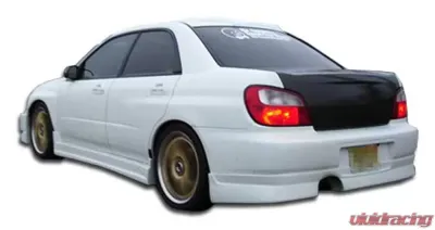 2002-2003 Subaru Impreza WRX STI 4DR Duraflex C-Speed Rear Lip Under Spoiler Air Dam - 1 Piece - 100390