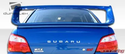 2002-2007 Subaru Impreza WRX STI 4DR Duraflex STI Look Wing Trunk Lid Spoiler - 1 Piece - 100601