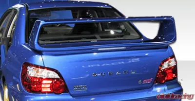 2002-2007 Subaru Impreza WRX STI 4DR Duraflex STI Look Wing Trunk Lid Spoiler - 1 Piece - 100601