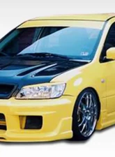 2002-2003 Mitsubishi Lancer Duraflex K-1 Front Bumper Cover - 1 Piece                                     - 100366 - Image 5