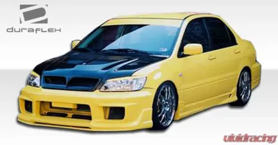 2002-2003 Mitsubishi Lancer Duraflex K-1 Front Bumper Cover - 1 Piece - 100366
