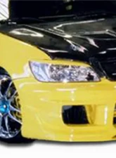 2002-2003 Mitsubishi Lancer Duraflex K-1 Front Bumper Cover - 1 Piece                                     - 100366 - Image 2