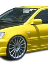 2002-2007 Mitsubishi Lancer Duraflex K-1 Side Skirts Rocker Panels - 2 Piece                                     - 100368 - Image 9