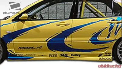 2002-2007 Mitsubishi Lancer Duraflex K-1 Side Skirts Rocker Panels - 2 Piece - 100368