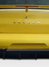 2002-2003 Mitsubishi Lancer Duraflex MR Edition Rear Bumper Cover - 1 Piece                                     - 107099 - Image 2