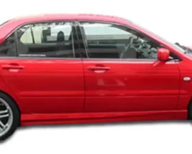 2002-2003 Mitsubishi Lancer Duraflex Walker Side Skirts Rocker Panels - 2 Piece