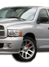 2002-2005 Dodge Ram Duraflex SRT Look Front Bumper Cover - 1 Piece                                     - 103802 - Image 8