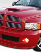 2002-2005 Dodge Ram Duraflex SRT Look Front Bumper Cover - 1 Piece                                     - 103802 - Image 3
