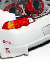 2002-2006 Acura RSX Duraflex GT300 Wide Body Rear Fender Flares - 2 Piece                                     - 102254 - Image 5