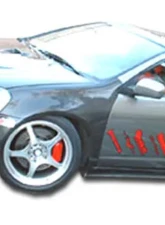 2002-2006 Acura RSX Duraflex Type M Side Skirts Rocker Panels - 2 Piece                                     - 100311 - Image 7