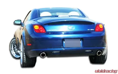 2002-2010 Lexus SC Series SC430 Duraflex W-1 Rear Lip Under Spoiler Air Dam - 1 Piece - 103577