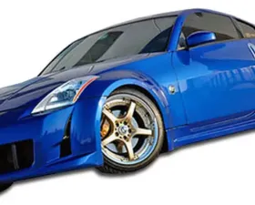 2003-2008 Nissan 350Z Z33 Duraflex AM-S Side Skirts Rocker Panels - 2 Piece