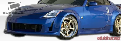 2003-2008 Nissan 350Z Z33 Duraflex AM-S Side Skirts Rocker Panels - 2 Piece - 104985