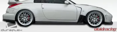 2003-2008 Nissan 350Z Z33 Duraflex AM-S Wide Body Front Fenders - 4 Piece - 107228