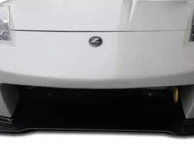 2003-2008 Nissan 350Z Z33 Duraflex AM-S Wide Body Front Under Spoiler Air Dam Lip Splitter - 1 Piece
