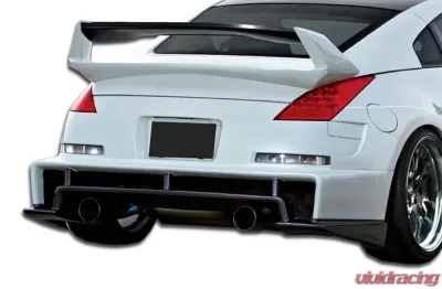 2003-2008 Nissan 350Z Z33 Duraflex AM-S Wide Body Rear Diffuser - 1 Piece - 107227