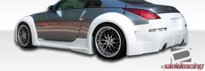 2003-2008 Nissan 350Z Z33 Duraflex B-2 Wide Body Rear Fender Flares - 2 Piece - 103350