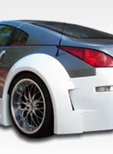 2003-2008 Nissan 350Z Z33 Duraflex B-2 Wide Body Rear Fender Flares - 2 Piece                                     - 103350 - Image 5