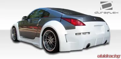 2003-2008 Nissan 350Z Z33 Duraflex B-2 Wide Body Rear Fender Flares - 2 Piece - 103350