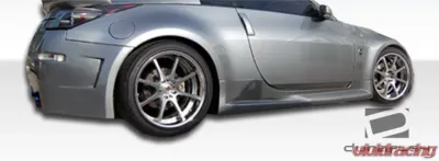 2003-2008 Nissan 350Z Z33 Duraflex B-2 Wide Body Side Skirts Rocker Panels - 2 Piece - 103351