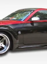 2003-2008 Nissan 350Z Z33 Duraflex B-2 Wide Body Side Skirts Rocker Panels - 2 Piece                                     - 103351 - Image 6