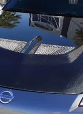 2003-2006 Nissan 350Z Z33 Carbon Creations Evo Hood - 1 Piece                                     - 104188 - Image 9