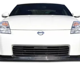 2003-2005 Nissan 350Z Z33 Carbon Creations N-1 Front Lip Under Spoiler Air Dam - 1 Piece