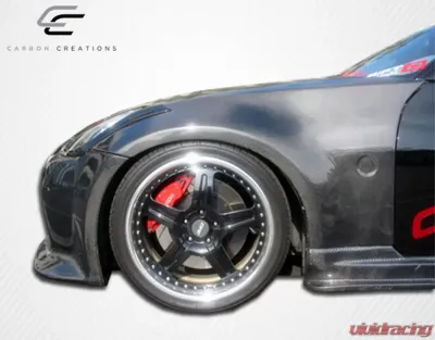 2003-2008 Nissan 350Z Z33 Carbon Creations OEM Look Fenders - 2 Piece - 102858