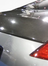 2003-2008 Nissan 350Z Z33 Coupe Carbon Creations OEM Look Trunk - 1 Piece                                     - 102887 - Image 3