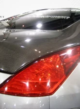 2003-2008 Nissan 350Z Z33 Coupe Carbon Creations OEM Look Trunk - 1 Piece                                     - 102887 - Image 4